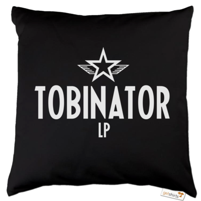 Motiv: Kissen Baumwolle - Tobinator - bestimme auf Wunsch Details wie Produkt, Grösse, Farbe und Position selbst ! Motiv: Kissen Baumwolle - Tobinator