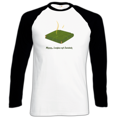 Motiv: Longsleeve Baseball T - Lembas - bestimme auf Wunsch Details wie Produkt, Grösse, Farbe und Position selbst ! Motiv: Longsleeve Baseball T - Lembas