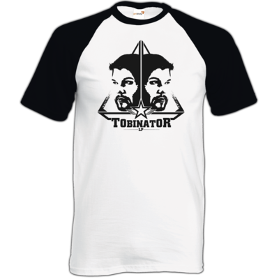 Motiv: TShirt Baseball - StarBadge dark - bestimme auf Wunsch Details wie Produkt, Grösse, Farbe und Position selbst ! Motiv: TShirt Baseball - StarBadge dark