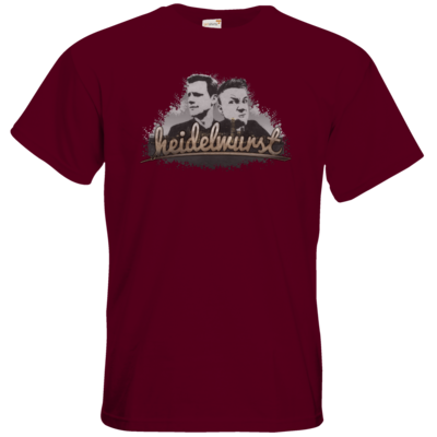 Motiv: T-Shirt Premium FAIR WEAR - Heidelwurst - bestimme auf Wunsch Details wie Produkt, Grösse, Farbe und Position selbst ! Motiv: T-Shirt Premium FAIR WEAR - Heidelwurst