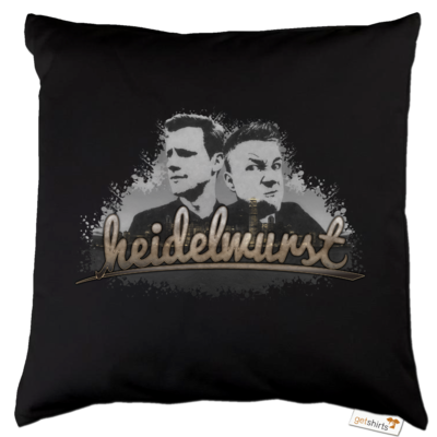 Motiv: Kissen Baumwolle - Heidelwurst - bestimme auf Wunsch Details wie Produkt, Grösse, Farbe und Position selbst ! Motiv: Kissen Baumwolle - Heidelwurst