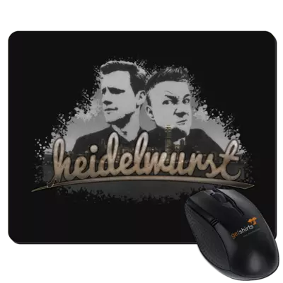 Motiv: Mousepad Textil - Heidelwurst - bestimme auf Wunsch Details wie Produkt, Grösse, Farbe und Position selbst ! Motiv: Mousepad Textil - Heidelwurst