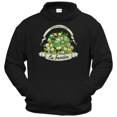 Motiv: Hoodie Classic - LaFamilia - bestimme auf Wunsch Details wie Produkt, Grösse, Farbe und Position selbst ! Motiv: Hoodie Classic - LaFamilia