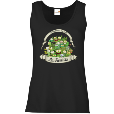 Motiv: Tank Top Damen Classic - LaFamilia - bestimme auf Wunsch Details wie Produkt, Grösse, Farbe und Position selbst ! Motiv: Tank Top Damen Classic - LaFamilia