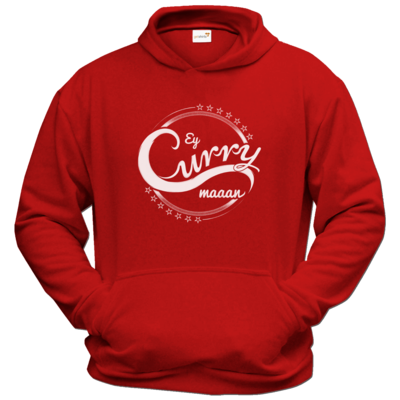 Motiv: Hoodie Classic - Ey Curry Maaan - bestimme auf Wunsch Details wie Produkt, Grösse, Farbe und Position selbst ! Motiv: Hoodie Classic - Ey Curry Maaan