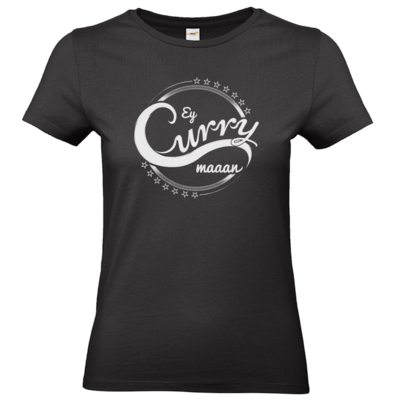 Motiv: T-Shirt Damen Premium FAIR WEAR - Ey Curry Maaan - bestimme auf Wunsch Details wie Produkt, Grösse, Farbe und Position selbst ! Motiv: T-Shirt Damen Premium FAIR WEAR - Ey Curry Maaan