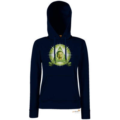 Motiv: Hoodie Damen Classic - Illumicurry - bestimme auf Wunsch Details wie Produkt, Grösse, Farbe und Position selbst ! Motiv: Hoodie Damen Classic - Illumicurry