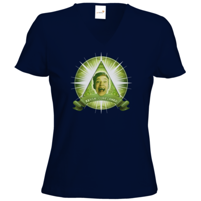 Motiv: T-Shirt Damen V-Neck Classic - Illumicurry - bestimme auf Wunsch Details wie Produkt, Grösse, Farbe und Position selbst ! Motiv: T-Shirt Damen V-Neck Classic - Illumicurry
