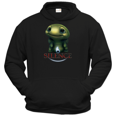 Motiv: Hoodie Classic - Silence - Spot 1 - bestimme auf Wunsch Details wie Produkt, Grösse, Farbe und Position selbst ! Motiv: Hoodie Classic - Silence - Spot 1