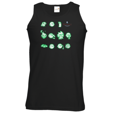 Motiv: Athletic Vest - Silence - Icons - bestimme auf Wunsch Details wie Produkt, Grösse, Farbe und Position selbst ! Motiv: Athletic Vest - Silence - Icons