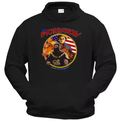 Motiv: Hoodie Classic - Die Grillshow - Motiv 3 - bestimme auf Wunsch Details wie Produkt, Grösse, Farbe und Position selbst ! Motiv: Hoodie Classic - Die Grillshow - Motiv 3