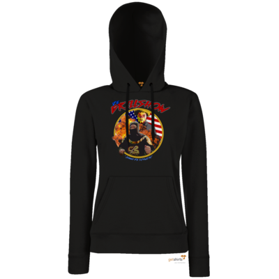 Motiv: Hoodie Damen Classic - Die Grillshow - Motiv 3 - bestimme auf Wunsch Details wie Produkt, Grösse, Farbe und Position selbst ! Motiv: Hoodie Damen Classic - Die Grillshow - Motiv 3
