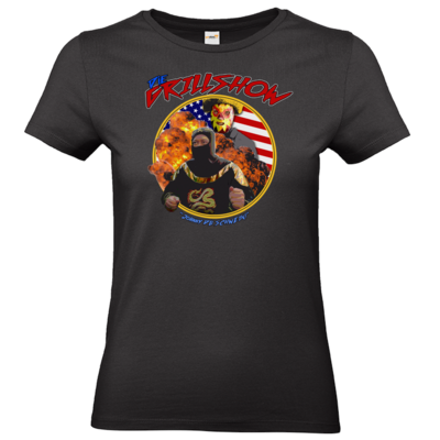 Motiv: T-Shirt Damen Premium FAIR WEAR - Die Grillshow - Motiv 3 - bestimme auf Wunsch Details wie Produkt, Grösse, Farbe und Position selbst ! Motiv: T-Shirt Damen Premium FAIR WEAR - Die Grillshow - Motiv 3