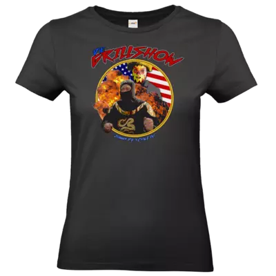 Motiv: T-Shirt Damen Premium FAIR WEAR - Die Grillshow - Motiv 3 - bestimme auf Wunsch Details wie Produkt, Grösse, Farbe und Position selbst ! Motiv: T-Shirt Damen Premium FAIR WEAR - Die Grillshow - Motiv 3