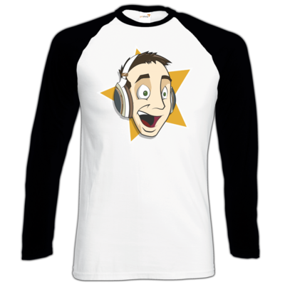 Motiv: Longsleeve Baseball T - Logo - bestimme auf Wunsch Details wie Produkt, Grösse, Farbe und Position selbst ! Motiv: Longsleeve Baseball T - Logo