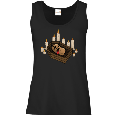 Motiv: Tank Top Damen Classic - Potatoe Sarg - bestimme auf Wunsch Details wie Produkt, Grösse, Farbe und Position selbst ! Motiv: Tank Top Damen Classic - Potatoe Sarg