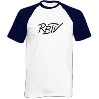 Motiv: Baseball-T FAIR WEAR - RBTV - Oldschool Logo - bestimme auf Wunsch Details wie Produkt, Grösse, Farbe und Position selbst ! Motiv: Baseball-T FAIR WEAR - RBTV - Oldschool Logo