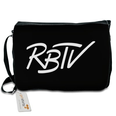 Motiv: Schultertasche - RBTV - Oldschool Logo - bestimme auf Wunsch Details wie Produkt, Grösse, Farbe und Position selbst ! Motiv: Schultertasche - RBTV - Oldschool Logo