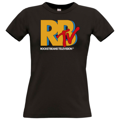 Motiv: T-Shirt Damen Premium FAIR WEAR - MTV Style Logo - bestimme auf Wunsch Details wie Produkt, Grösse, Farbe und Position selbst ! Motiv: T-Shirt Damen Premium FAIR WEAR - MTV Style Logo