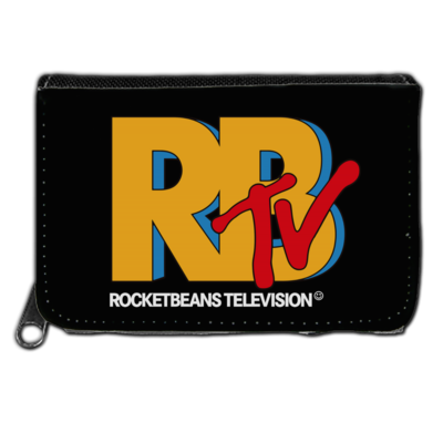 Motiv: Geldboerse - MTV Style Logo - bestimme auf Wunsch Details wie Produkt, Grösse, Farbe und Position selbst ! Motiv: Geldboerse - MTV Style Logo