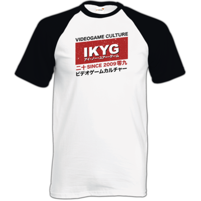 Motiv: TShirt Baseball - GamingCulture - bestimme auf Wunsch Details wie Produkt, Grösse, Farbe und Position selbst ! Motiv: TShirt Baseball - GamingCulture