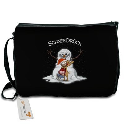 Motiv: Schultertasche - Schneedrueck - bestimme auf Wunsch Details wie Produkt, Grösse, Farbe und Position selbst ! Motiv: Schultertasche - Schneedrueck
