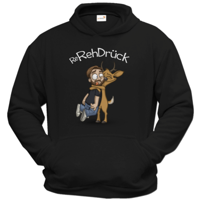 Motiv: Hoodie Classic - ReRehDrueck - bestimme auf Wunsch Details wie Produkt, Grösse, Farbe und Position selbst ! Motiv: Hoodie Classic - ReRehDrueck