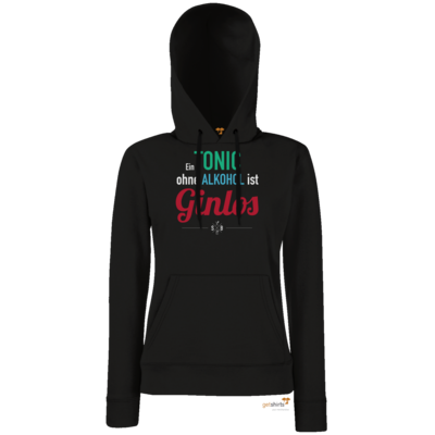 Motiv: Hoodie Damen Classic - SizzleBrothers - Grillen - Gin - ginlos 2 - bestimme auf Wunsch Details wie Produkt, Grösse, Farbe und Position selbst ! Motiv: Hoodie Damen Classic - SizzleBrothers - Grillen - Gin - ginlos 2