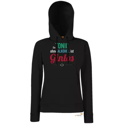 Motiv: Hoodie Damen Classic - SizzleBrothers - Grillen - Gin - ginlos 2 - bestimme auf Wunsch Details wie Produkt, Grösse, Farbe und Position selbst ! Motiv: Hoodie Damen Classic - SizzleBrothers - Grillen - Gin - ginlos 2