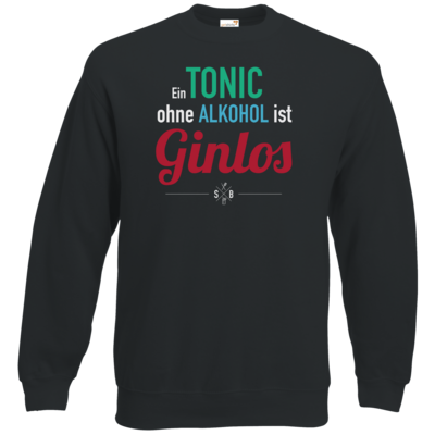 Motiv: Sweatshirt Classic - SizzleBrothers - Grillen - Gin - ginlos 2 - bestimme auf Wunsch Details wie Produkt, Grösse, Farbe und Position selbst ! Motiv: Sweatshirt Classic - SizzleBrothers - Grillen - Gin - ginlos 2
