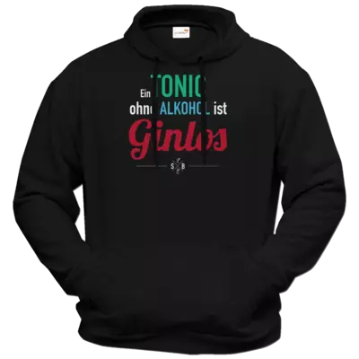 Motiv: Hoodie Premium FAIR WEAR - SizzleBrothers - Grillen - Gin - ginlos 2 - bestimme auf Wunsch Details wie Produkt, Grösse, Farbe und Position selbst ! Motiv: Hoodie Premium FAIR WEAR - SizzleBrothers - Grillen - Gin - ginlos 2