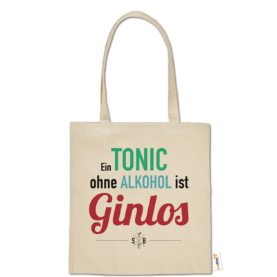 Motiv: Baumwolltasche - SizzleBrothers - Grillen - Gin - ginlos 2 - bestimme auf Wunsch Details wie Produkt, Grösse, Farbe und Position selbst ! Motiv: Baumwolltasche - SizzleBrothers - Grillen - Gin - ginlos 2
