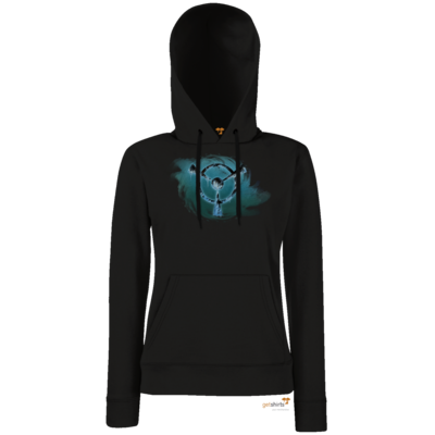 Motiv: Hoodie Damen Classic - Götter und Dämonen - Namenloser Frost - bestimme auf Wunsch Details wie Produkt, Grösse, Farbe und Position selbst ! Motiv: Hoodie Damen Classic - Götter und Dämonen - Namenloser Frost