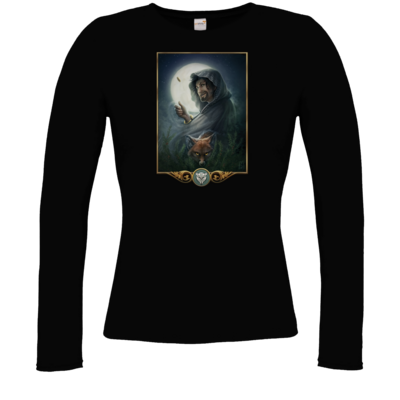 Motiv: Longsleeve Damen FAIR WEAR - Götter - Phex - bestimme auf Wunsch Details wie Produkt, Grösse, Farbe und Position selbst ! Motiv: Longsleeve Damen FAIR WEAR - Götter - Phex