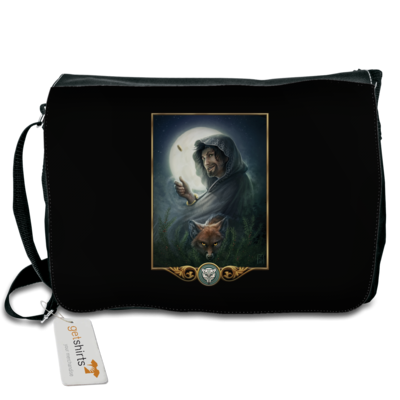 Motiv: Schultertasche - Götter - Phex - bestimme auf Wunsch Details wie Produkt, Grösse, Farbe und Position selbst ! Motiv: Schultertasche - Götter - Phex