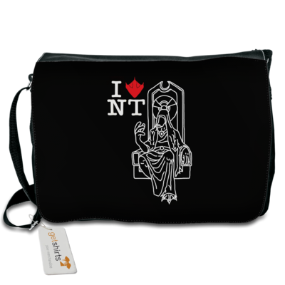 Motiv: Schultertasche - I LOVE Enterator 2.0 - bestimme auf Wunsch Details wie Produkt, Grösse, Farbe und Position selbst ! Motiv: Schultertasche - I LOVE Enterator 2.0