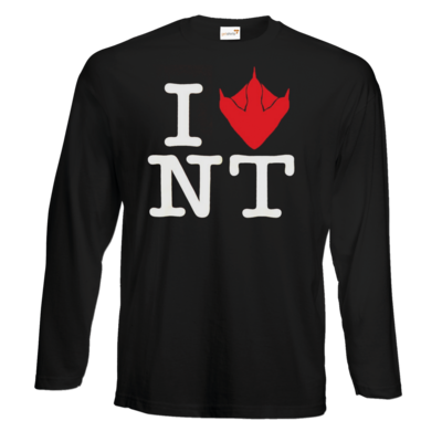 Motiv: Exact 190 Longsleeve FAIR WEAR - I Love NT Cube 2.0 - bestimme auf Wunsch Details wie Produkt, Grösse, Farbe und Position selbst ! Motiv: Exact 190 Longsleeve FAIR WEAR - I Love NT Cube 2.0