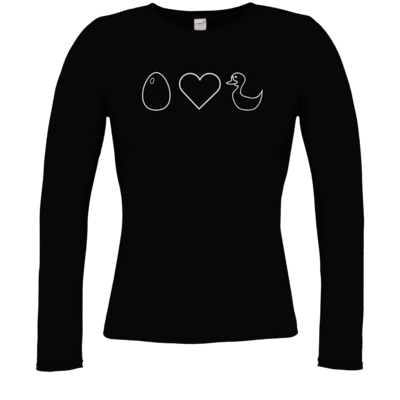 Motiv: Longsleeve Damen FAIR WEAR - kryptisch - bestimme auf Wunsch Details wie Produkt, Grösse, Farbe und Position selbst ! Motiv: Longsleeve Damen FAIR WEAR - kryptisch