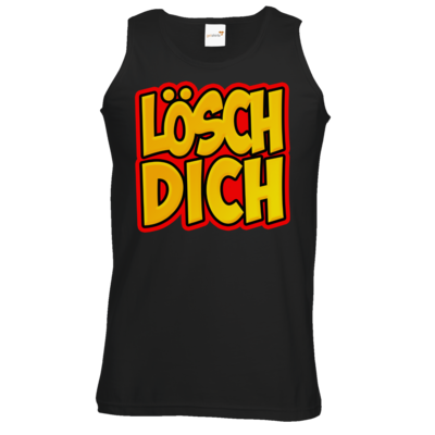 Motiv: Athletic Vest - lösch dich - bestimme auf Wunsch Details wie Produkt, Grösse, Farbe und Position selbst ! Motiv: Athletic Vest - lösch dich