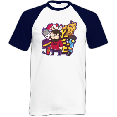 Motiv: Baseball-T FAIR WEAR - Philmann - bestimme auf Wunsch Details wie Produkt, Grösse, Farbe und Position selbst ! Motiv: Baseball-T FAIR WEAR - Philmann