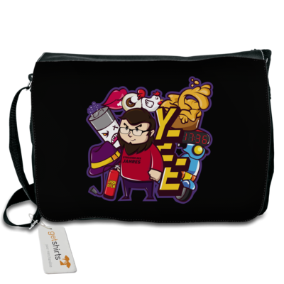 Motiv: Schultertasche - Philmann - bestimme auf Wunsch Details wie Produkt, Grösse, Farbe und Position selbst ! Motiv: Schultertasche - Philmann