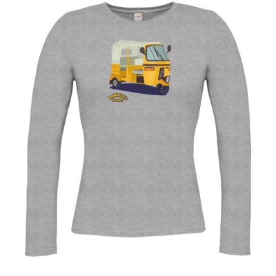 Motiv: Longsleeve Damen FAIR WEAR - Kawaida's Journey - Bajaji - bestimme auf Wunsch Details wie Produkt, Grösse, Farbe und Position selbst ! Motiv: Longsleeve Damen FAIR WEAR - Kawaida's Journey - Bajaji