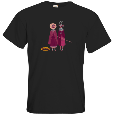 Motiv: T-Shirt Premium FAIR WEAR - Kawaida's Journey - Massai - bestimme auf Wunsch Details wie Produkt, Grösse, Farbe und Position selbst ! Motiv: T-Shirt Premium FAIR WEAR - Kawaida's Journey - Massai