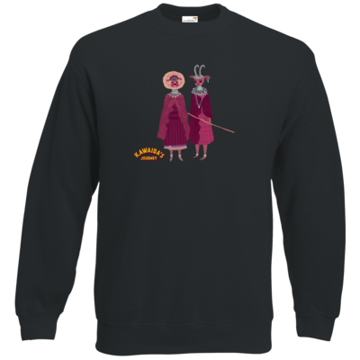 Motiv: Sweatshirt Classic - Kawaida's Journey - Massai - bestimme auf Wunsch Details wie Produkt, Grösse, Farbe und Position selbst ! Motiv: Sweatshirt Classic - Kawaida's Journey - Massai