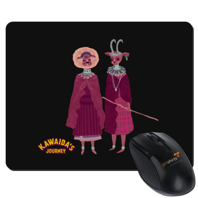 Motiv: Mousepad Textil - Kawaida's Journey - Massai - bestimme auf Wunsch Details wie Produkt, Grösse, Farbe und Position selbst ! Motiv: Mousepad Textil - Kawaida's Journey - Massai