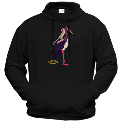 Motiv: Hoodie Premium FAIR WEAR - Kawaida's Journey - Kawaida Bird - bestimme auf Wunsch Details wie Produkt, Grösse, Farbe und Position selbst ! Motiv: Hoodie Premium FAIR WEAR - Kawaida's Journey - Kawaida Bird