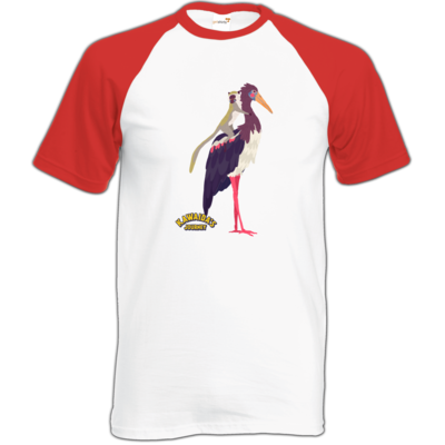 Motiv: Baseball-T FAIR WEAR - Kawaida's Journey - Kawaida Bird - bestimme auf Wunsch Details wie Produkt, Grösse, Farbe und Position selbst ! Motiv: Baseball-T FAIR WEAR - Kawaida's Journey - Kawaida Bird