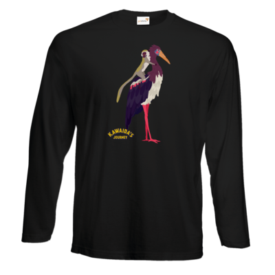 Motiv: Exact 190 Longsleeve FAIR WEAR - Kawaida's Journey - Kawaida Bird - bestimme auf Wunsch Details wie Produkt, Grösse, Farbe und Position selbst ! Motiv: Exact 190 Longsleeve FAIR WEAR - Kawaida's Journey - Kawaida Bird