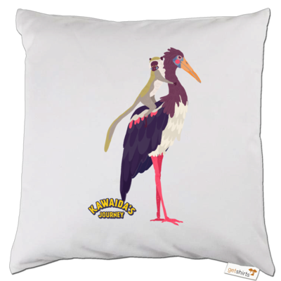 Motiv: Kissen - Kawaida's Journey - Kawaida Bird - bestimme auf Wunsch Details wie Produkt, Grösse, Farbe und Position selbst ! Motiv: Kissen - Kawaida's Journey - Kawaida Bird