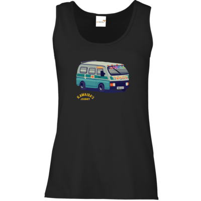 Motiv: Tank Top Damen Classic - Kawaida's Journey - Dala Dala - bestimme auf Wunsch Details wie Produkt, Grösse, Farbe und Position selbst ! Motiv: Tank Top Damen Classic - Kawaida's Journey - Dala Dala